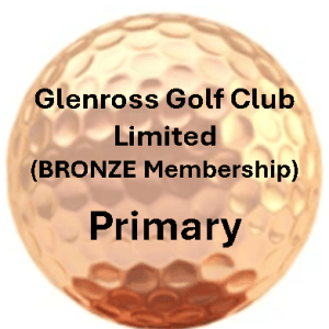 (2026) Glenross Golf Club LIMITED Membership (1 Course, Weekdays Only) - NEW MEMBER - Primary Only
