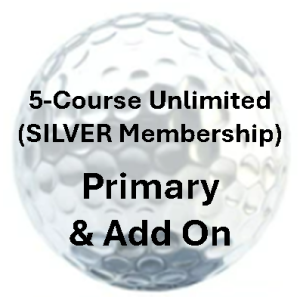 (2026) 5-Course UNLIMITED Membership - NEW MEMBER - Primary + Add On of Spouse or Child (age 12-17)