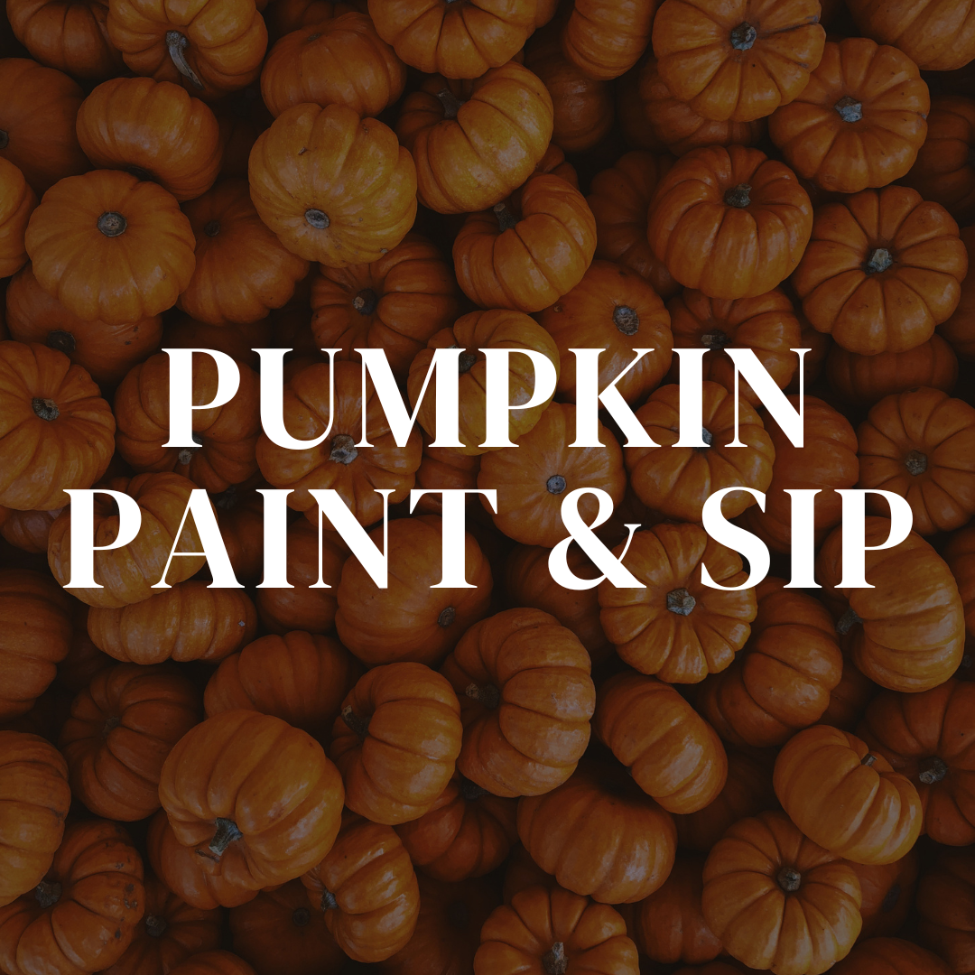 Pumpkin Paint & Sip | Thursday, October 22nd, 2026